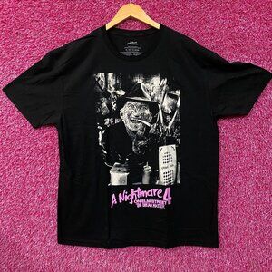 A Nightmare on Elm Street Freddy Krueger The Dream Master Graphic T-Shirt XL